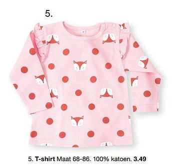 Aanbiedingen T-shirt - Huismerk - Zeeman  - Geldig van 29/06/2019 tot 31/12/2019 bij Zeeman