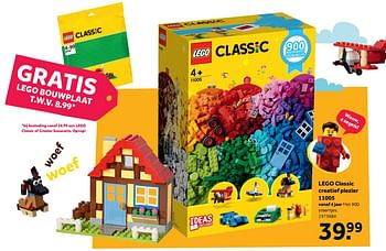 Aanbiedingen Lego classic creatief plezier 11005 - Lego - Geldig van 01/07/2019 tot 28/07/2019 bij Intertoys