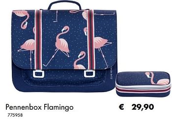 Aanbiedingen Pennenbox flamingo - Jeune Premier - Geldig van 02/07/2019 tot 31/08/2019 bij Multi Bazar