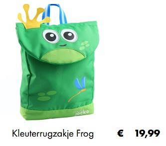 Aanbiedingen Kleuterrugzakje frog - Affenzahn - Geldig van 03/07/2019 tot 31/08/2019 bij Multi Bazar