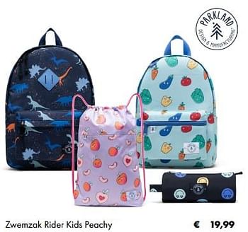 Aanbiedingen Zwemzak rider kids peachy - Parkland - Geldig van 02/07/2019 tot 31/08/2019 bij Multi Bazar