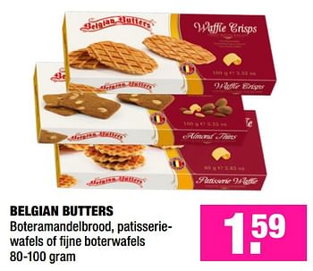 Aanbiedingen Belgian butters - Belgian Butters - Geldig van 15/07/2019 tot 28/07/2019 bij Big Bazar