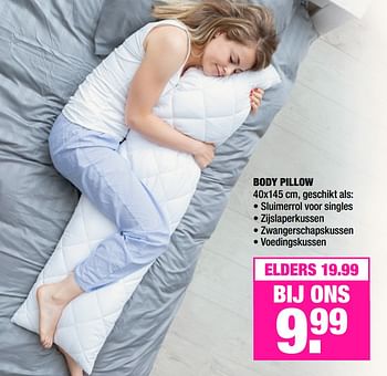 Aanbiedingen Body pillow - Huismerk - Big Bazar - Geldig van 15/07/2019 tot 28/07/2019 bij Big Bazar