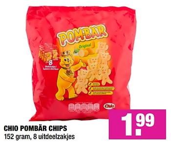 Aanbiedingen Chio pombär chips - Chio - Geldig van 29/07/2019 tot 11/08/2019 bij Big Bazar