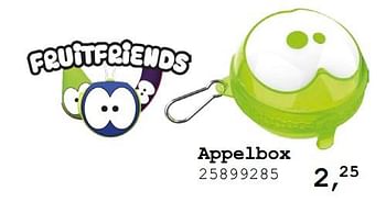 Aanbiedingen Appelbox - Fruitfriends - Geldig van 13/08/2019 tot 10/09/2019 bij Supra Bazar