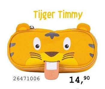 Aanbiedingen Pennenzak tijger timmy - Affenzahn - Geldig van 13/08/2019 tot 10/09/2019 bij Supra Bazar