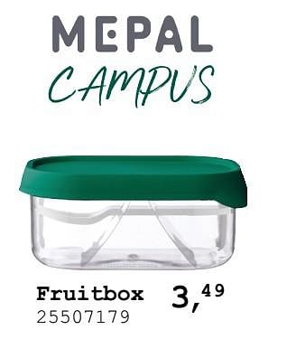Aanbiedingen Fruitbox - Mepal - Geldig van 13/08/2019 tot 10/09/2019 bij Supra Bazar