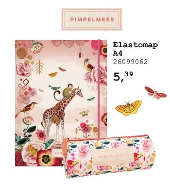 Aanbiedingen Elastomap a4 - Pimpelmees - Geldig van 13/08/2019 tot 10/09/2019 bij Supra Bazar