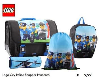 Aanbiedingen Lego city police shopper pennenrol - Lego - Geldig van 02/07/2019 tot 31/08/2019 bij Europoint