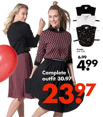 Aanbiedingen Complete outfit - Huismerk - Wibra - Geldig van 26/08/2019 tot 07/09/2019 bij Wibra