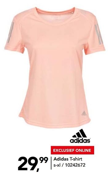 Aanbiedingen Adidas t-shirt - Adidas - Geldig van 13/09/2019 tot 06/10/2019 bij Bristol