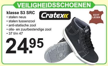 Cratex Veiligheidsschoenen klasse - Promotie bij Van Cranenbroek