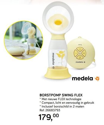 Aanbiedingen Borstpomp swing flex - Medela - Geldig van 24/09/2019 tot 22/10/2019 bij Supra Bazar