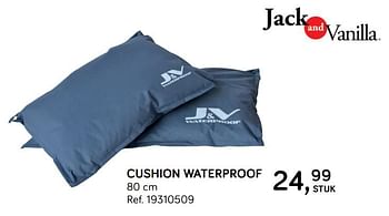 Aanbiedingen Cushion waterproof - Jack and Vanilla - Geldig van 24/09/2019 tot 22/10/2019 bij Supra Bazar