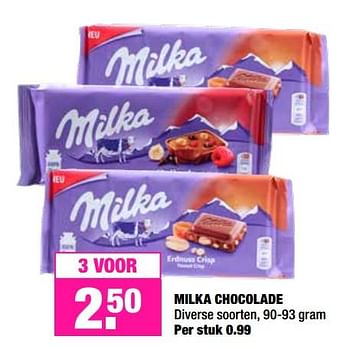 Aanbiedingen Milka chocolade - Milka - Geldig van 23/09/2019 tot 06/10/2019 bij Big Bazar