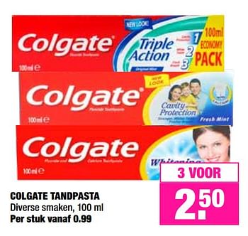 Aanbiedingen Colgate tandpasta - Colgate - Geldig van 23/09/2019 tot 06/10/2019 bij Big Bazar