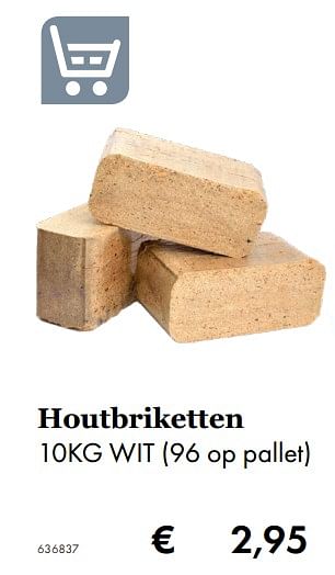 Aanbiedingen Houtbriketten - Huismerk - Multi Bazar - Geldig van 27/09/2019 tot 17/11/2019 bij Multi Bazar