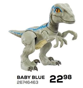Aanbiedingen Baby blue - Jurassic World - Geldig van 17/10/2019 tot 12/12/2019 bij Supra Bazar