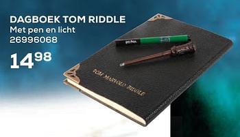 Aanbiedingen Dagboek tom riddle - Huismerk - Supra Bazar - Geldig van 17/10/2019 tot 12/12/2019 bij Supra Bazar