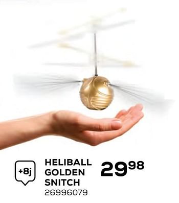 Aanbiedingen Heliball golden snitch - Huismerk - Supra Bazar - Geldig van 17/10/2019 tot 12/12/2019 bij Supra Bazar