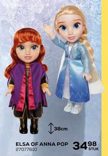 Aanbiedingen Elsa of anna pop - Disney  Frozen - Geldig van 17/10/2019 tot 12/12/2019 bij Supra Bazar