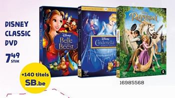 Aanbiedingen Disney classic dvd rapunzel - Disney - Geldig van 17/10/2019 tot 12/12/2019 bij Supra Bazar