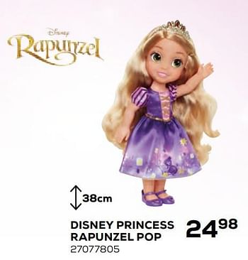 Aanbiedingen Disney princess rapunzel pop - Disney - Geldig van 17/10/2019 tot 12/12/2019 bij Supra Bazar