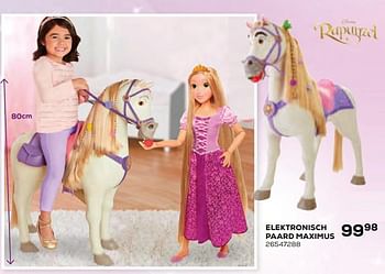 Aanbiedingen Elektronisch paard maximus - Disney - Geldig van 17/10/2019 tot 12/12/2019 bij Supra Bazar