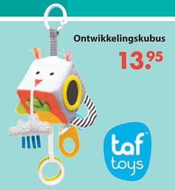 Aanbiedingen Ontwikkelingskubus - Taf Toys - Geldig van 28/10/2019 tot 06/12/2019 bij Europoint