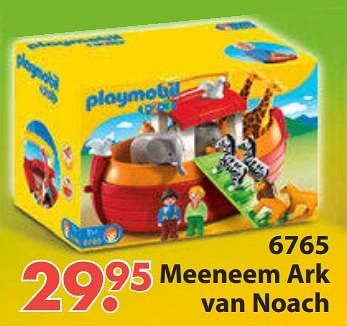 Aanbiedingen 6765 meeneem ark van noach - Playmobil - Geldig van 28/10/2019 tot 06/12/2019 bij Europoint