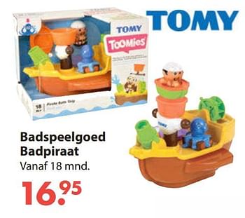 Aanbiedingen Badspeelgoed badpiraat - Tomy - Geldig van 28/10/2019 tot 06/12/2019 bij Europoint