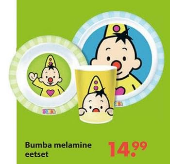 Aanbiedingen Bumba melamine eetset - Studio 100 - Geldig van 28/10/2019 tot 06/12/2019 bij Europoint