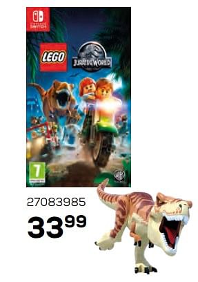 Aanbiedingen Lego jurassic world - Lego - Geldig van 17/10/2019 tot 12/12/2019 bij Supra Bazar