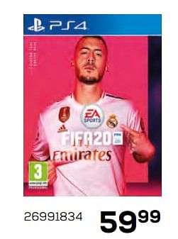 Aanbiedingen Fifa20 - Electronic Arts - Geldig van 17/10/2019 tot 12/12/2019 bij Supra Bazar