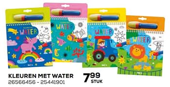 Aanbiedingen Kleuren met water - De ballon - Geldig van 17/10/2019 tot 12/12/2019 bij Supra Bazar