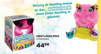 Aanbiedingen Nestlings pink - Vivid Europe - Geldig van 17/10/2019 tot 12/12/2019 bij Supra Bazar