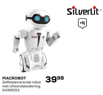 Aanbiedingen Macrobot - Silverlit - Geldig van 17/10/2019 tot 12/12/2019 bij Supra Bazar