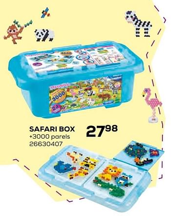 Aanbiedingen Safari box - Aquabeads - Geldig van 17/10/2019 tot 12/12/2019 bij Supra Bazar