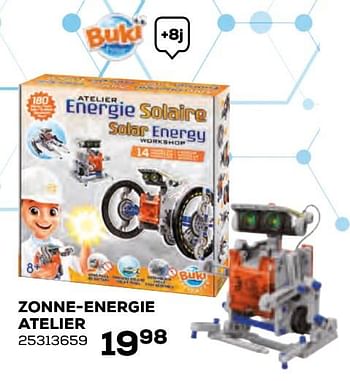 Aanbiedingen Zonne-energie atelier - Buki France - Geldig van 17/10/2019 tot 12/12/2019 bij Supra Bazar