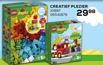 Aanbiedingen Creatief plezier 10887 - Lego - Geldig van 17/10/2019 tot 12/12/2019 bij Supra Bazar