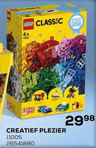 Aanbiedingen Creatief plezier 11005 - Lego - Geldig van 17/10/2019 tot 12/12/2019 bij Supra Bazar