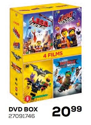 Aanbiedingen Dvd box - Lego - Geldig van 17/10/2019 tot 12/12/2019 bij Supra Bazar