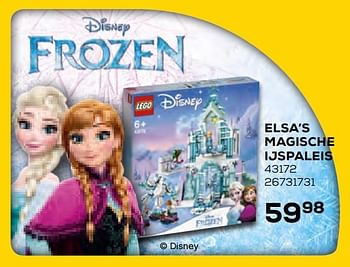 Aanbiedingen Elsa`s magische ijspaleis 43172 - Lego - Geldig van 17/10/2019 tot 12/12/2019 bij Supra Bazar