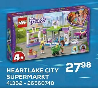 Aanbiedingen Heartlake city supermarkt 41362 - Lego - Geldig van 17/10/2019 tot 12/12/2019 bij Supra Bazar