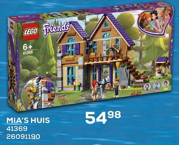 Aanbiedingen Mia`s huis 41369 - Lego - Geldig van 17/10/2019 tot 12/12/2019 bij Supra Bazar