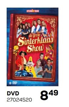 Aanbiedingen Dvd sinterklaas show - Studio 100 - Geldig van 17/10/2019 tot 12/12/2019 bij Supra Bazar