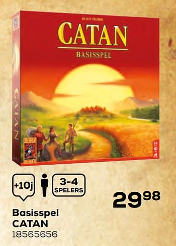 Aanbiedingen Basisspel catan - 999games - Geldig van 17/10/2019 tot 12/12/2019 bij Supra Bazar