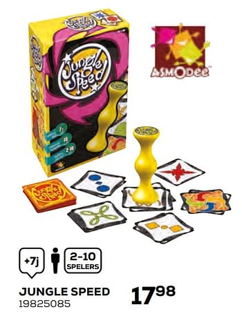 Aanbiedingen Jungle speed - Asmodee - Geldig van 17/10/2019 tot 12/12/2019 bij Supra Bazar