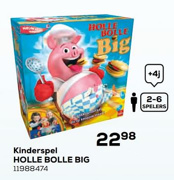 Aanbiedingen Kinderspel holle bolle big - Goliath - Geldig van 17/10/2019 tot 12/12/2019 bij Supra Bazar