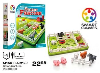 Aanbiedingen Smart farmer - Smart Games - Geldig van 17/10/2019 tot 12/12/2019 bij Supra Bazar